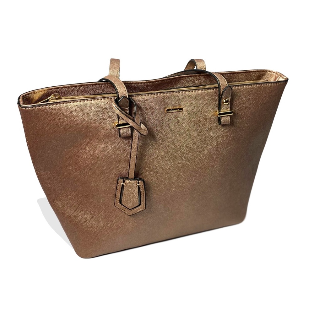 Rose gold tote